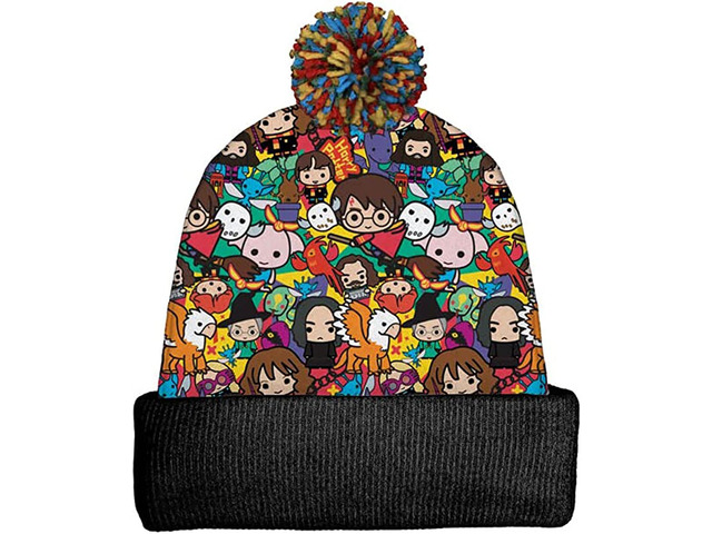 Spoontiques Winter Beanie Hat, Polyester, One Size Fits Most - Harry Potter Chibi