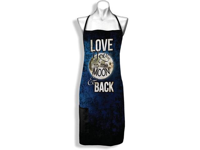 Spoontiques Love You to the Moon and Back Apron, One Size