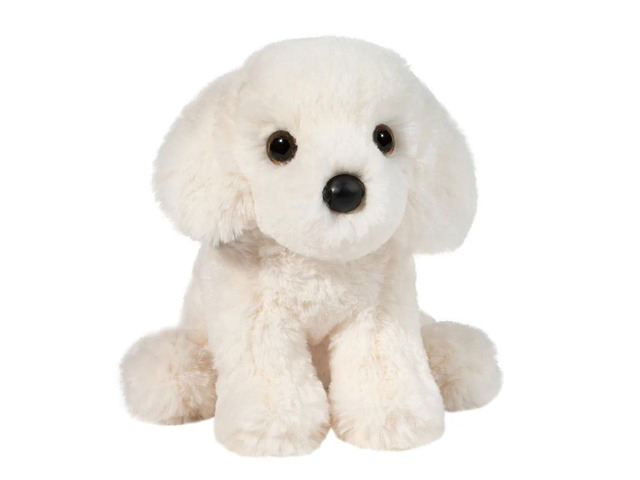 Douglas Cuddle Toys Mini Snowie White Retriever Soft Plush Stuffed Animal, 6'