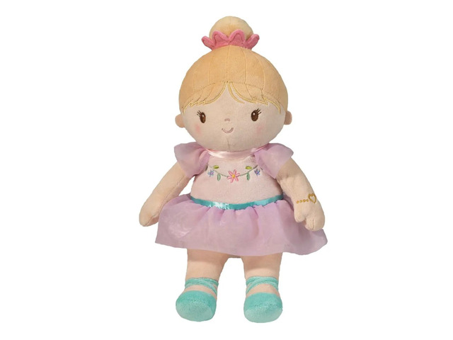 Douglas Toys Petal Ballerina Soft Doll Plush Stuffed, 13 inch
