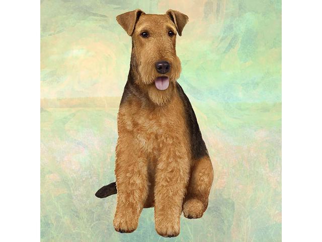 Airedale Terrier Tabletop Drink Coaster (1)
