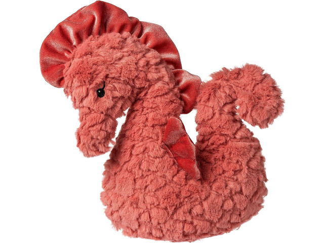 Mary Meyer Putty Stuffed Animal Soft Toy, 12-Inches, Coral Seahorse