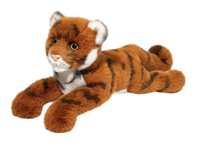 Douglas Zeke DLux Tiger Stuffed Animal Plush, 20' long