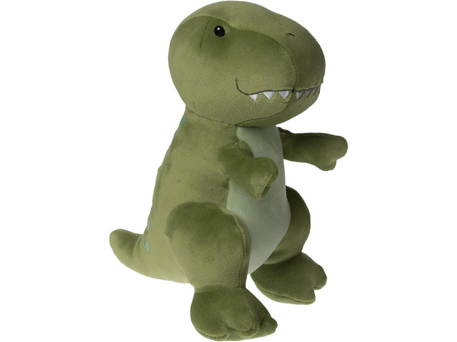 Mary Meyer Smootheez Stuffed Animal Soft Toy, 10-Inches, Green T Rex Dinosaur