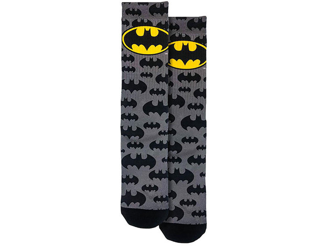 Spoontiques Batman Logo Crew Socks - SHOE SIZE (5-10 Men) (7-12 women)