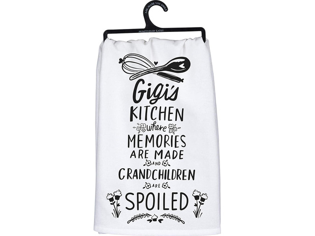 Primitives by Kathy Kitchen Dish Towel - Gigi's Kitchen Where Memories are Made