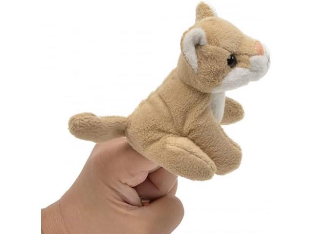 Unipak 1199ML Mountain Lion Plush Finger Puppet, 3.5-inch Height