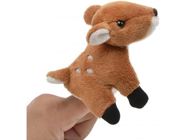 Unipak 1199FN Fawn Plush Finger Puppet, 3.5-inch Height