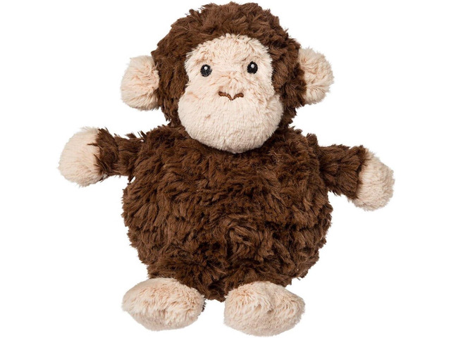 Mary Meyer Stuffed Animal Again Friends Soft Toy, 6-Inches, Sprouts Monkey