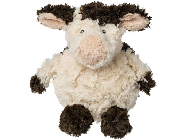 Mary Meyer Stuffed Animal Again Friends Soft Toy, 6-Inches, Sprouts Cow