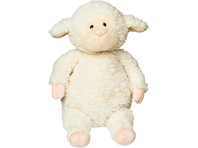 Mary Meyer Stuffed Animal FabFuzz Plush Soft Toy, 12-Inches, Leo Lamb