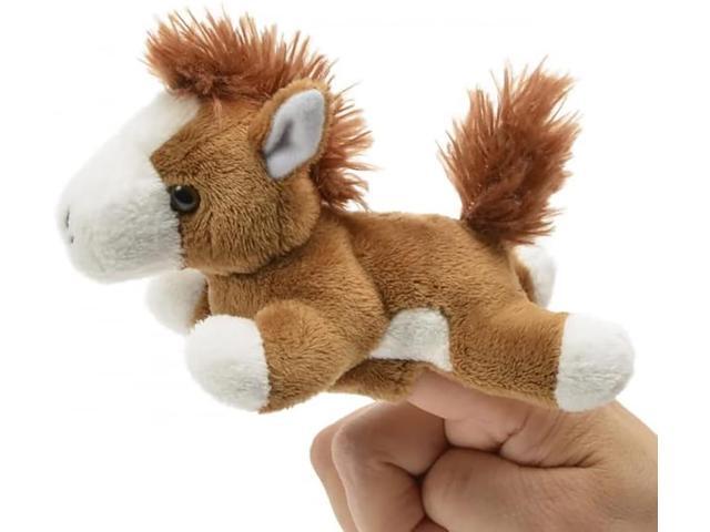 Unipak 1155HSP Spotted Horse Plush Finger Puppet, 5-inch Length