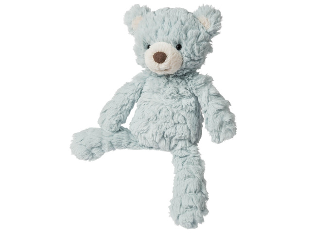 Mary Meyer Small Putty Seafoam Aqua Bear Soft Toy Plush Stuffed Animal, 11'