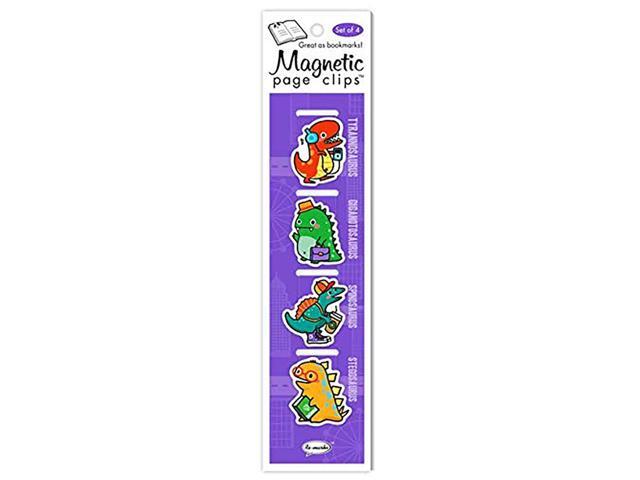 Re-marks Cute Dinosaurs Magnetic Page Clips
