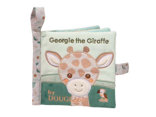 Douglas Toys Georgie Giraffe Soft Activity Book, 6' Square