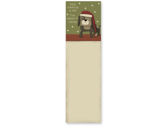 Primitives by Kathy Making A List I've Eaten It Twice, Magnetic List Notepad