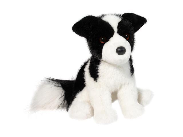 Douglas Cuddle Toys Herdie Soft Border Collie Plush Stuffed Animal, 11'