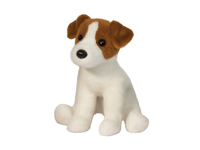 Douglas Fiona Jack Russell Terrier Plush Stuffed Animal Toy, 12'
