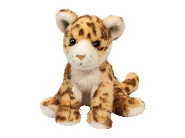 Douglas Lacie Leopard Mini Soft Plush Stuffed Animal, 8' long