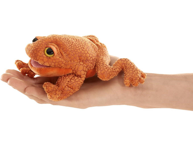 Folkmanis Mini Toad Finger Puppet