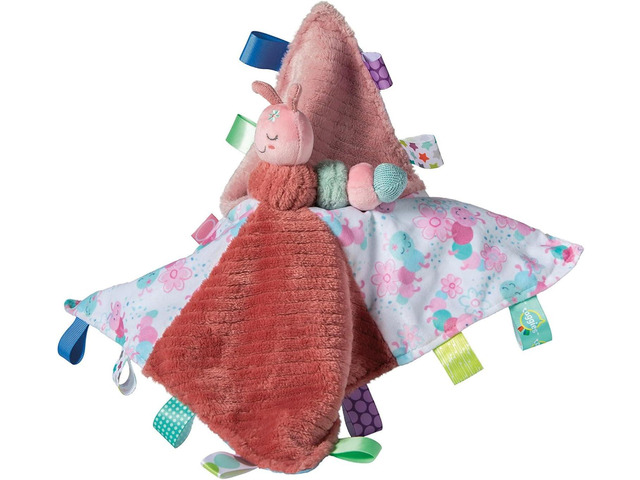 Mary Meyer Taggies Soothing Sensory Security Blanket, Camilla Caterpillar, 13'