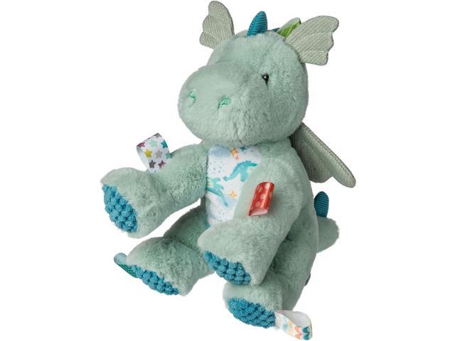 Mary Meyer Taggies Stuffed Animal Soft Toy with Sensory Tags, 11', Drax Dragon