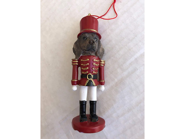 E & S Pets 35358-54 Weimaraner Nutcracker Soldier Dog Ornament