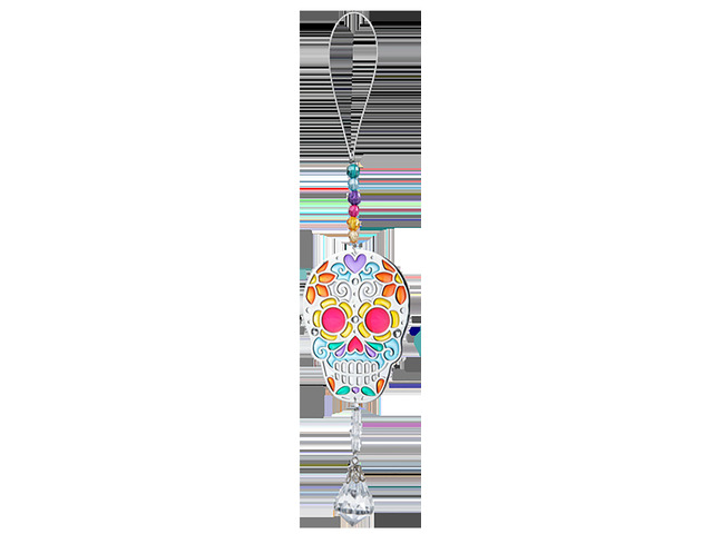 Ganz Sugar Skull SUN JEWELS Sun Catcher Acrylic Ornament, 2' x6'