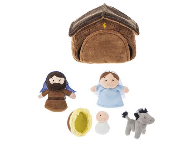 Nativity Scene Plush Learn and Grow Activity Set (6 pc. set)