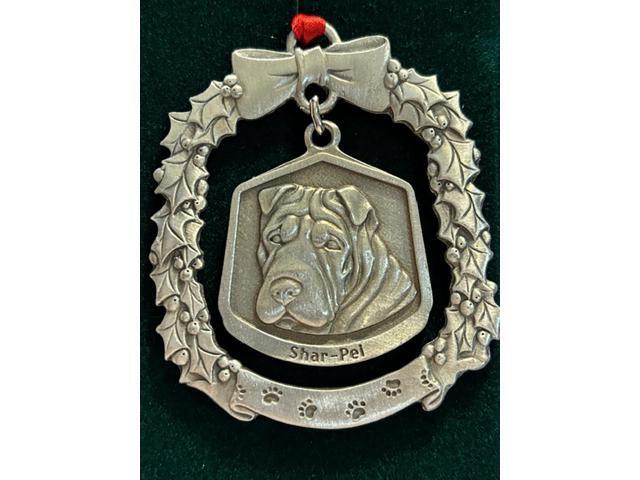 Sharpei Fine Pewter Dog Breed Ornament