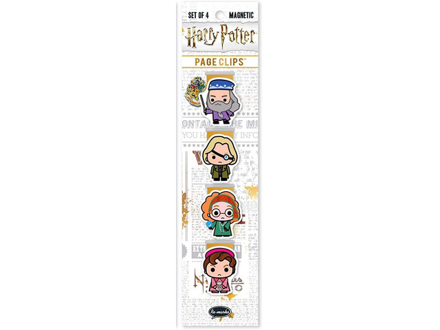 Re-marks Harry Potter Professors II, Magnetic Page Clips, Set of 4