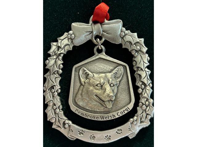 Pembroke Welsh Corgi Fine Pewter Dog Breed Ornament