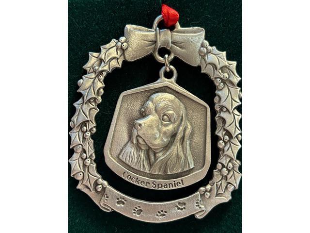 Cocker Spaniel Fine Pewter Dog Breed Ornament