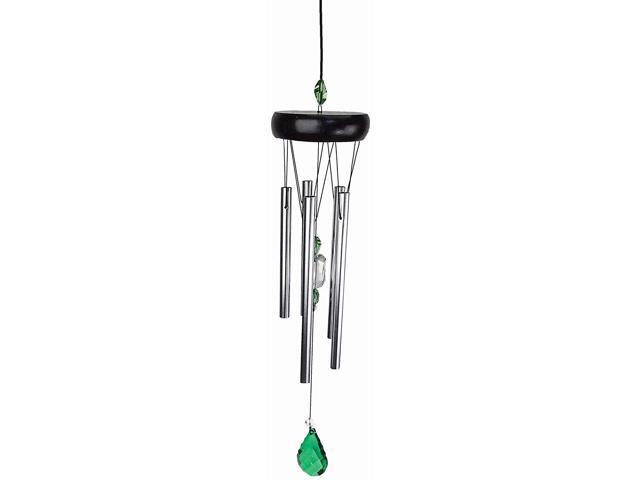 Spoontiques Green Crystal Wind Chime
