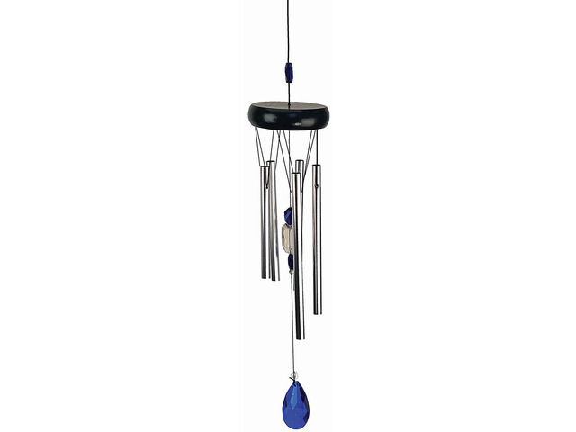 Spoontiques Blue Crystal Wind Chime