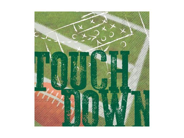 Boston International Touchdown Football Cocktail Napkins, 20 CT