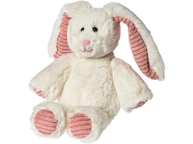 Mary Meyer Stuffed Animal Marshmallow Zoo Plush Toy, 9', Junior Cottonball Bunny