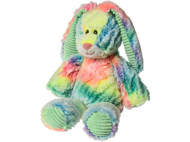 Mary Meyer Stuffed Animal Marshmallow Zoo Plush Toy, 9-in, Confetti Bunny Junior