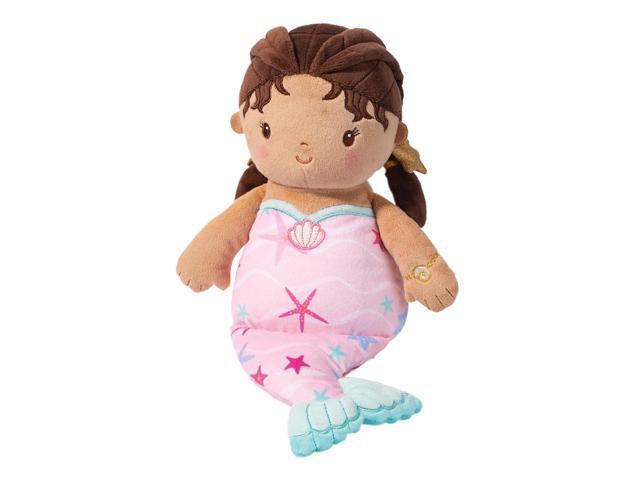 Douglas Toys Mira Pink Mermaid Soft Doll Plush Stuffed, 13 inch