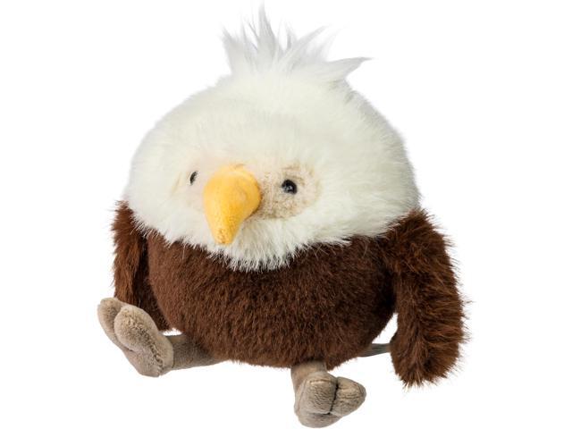 Mary Meyer Stuffed Animal Rolly Birds Small Plush Soft Toy, 5-Inch, Bald Eagle