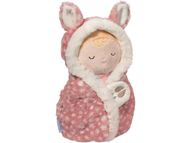 Douglas Toys Baby Pink Fawn Hug Soft Doll Plush Stuffed, 12 inch