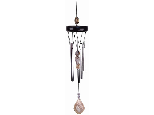 Spoontiques White Agate Wind Chime