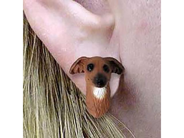 Conversation Concepts Italian Greyhound Earrings Post