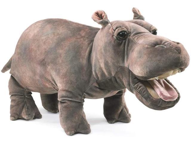 Folkmanis Baby Hippo Hand Puppet, 16'
