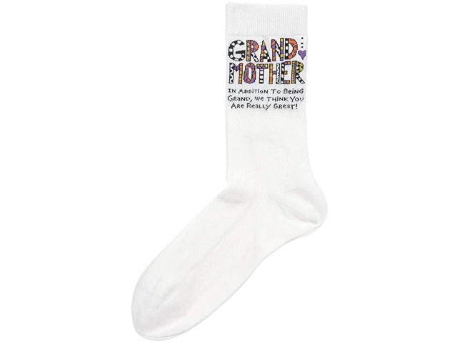 Enesco Our Name Is Mud Cuppa Doodle Grandmother Socks