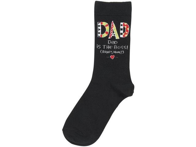 Enesco Our Name Is Mud Cuppa Doodle Dad Socks