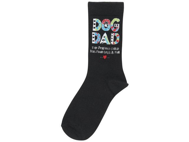 Enesco Our Name Is Mud Cuppa Doodle Dog Dad Socks