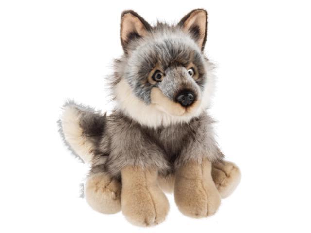 Ganz Heritage Collection Grey Wolf Plush Stuffed Animal Toy, 12'