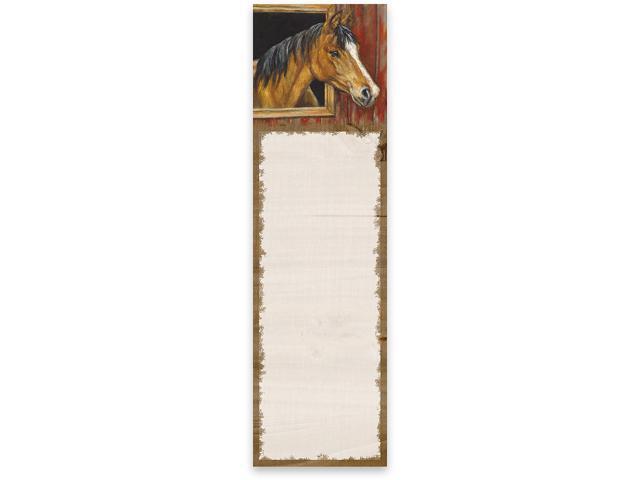Primitives by Kathy - Buckskin Horse List Pad Notepad