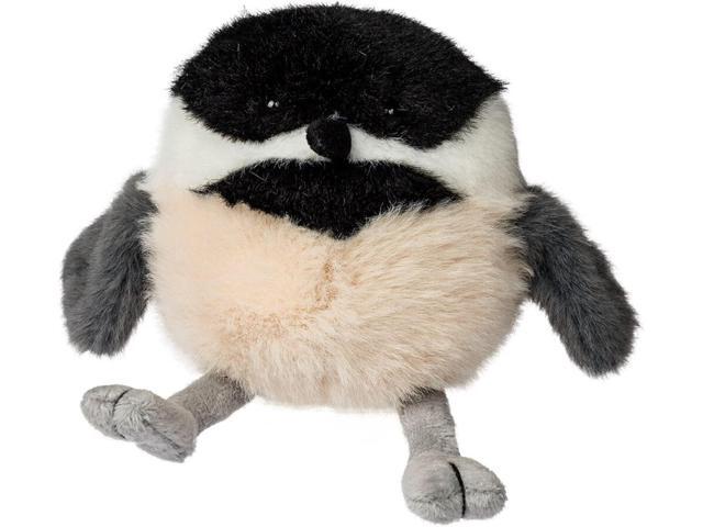 Mary Meyer Stuffed Animal Rolly Birds Small Plush Soft Toy, 5-Inches, Chickadee